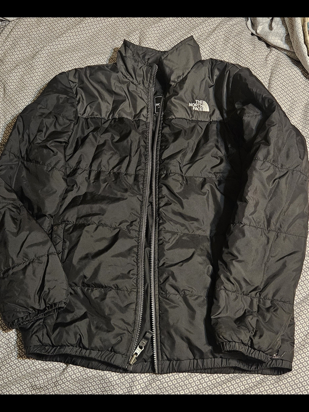 The North Face Men’s Black Insulated Puffer Jacket